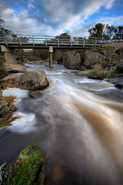 Polly McQuinn's Weir - the bridge - Strathbogie - Jim Worrall