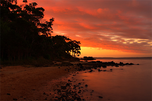Sunset at Tenby Point - Jim Worrall - Australia - seascape