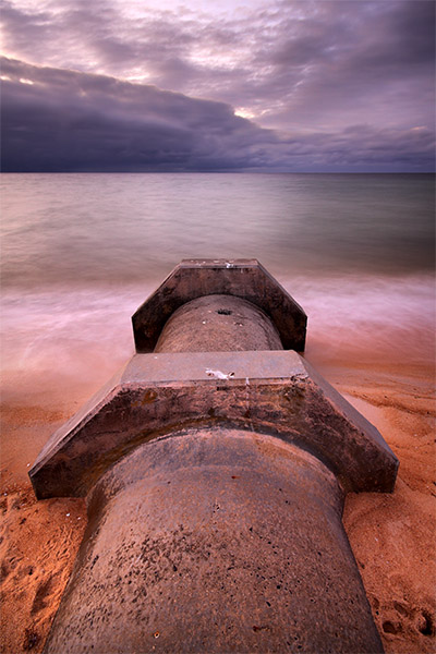 Seep - Jim Worrall - Safety Beach - Port Phillip Bay - Australia - drain Seep - Jim Worrall - Safety Beach - Port Phillip Bay - Australia - drain