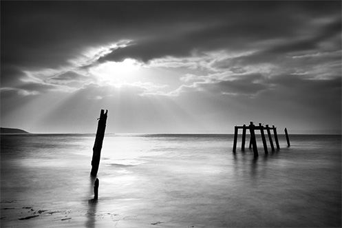 Sky Burst - Jim Worrall - Right Point - Phillip Island - jetty Sky Burst - Jim Worrall - Right Point - Phillip Island - jetty