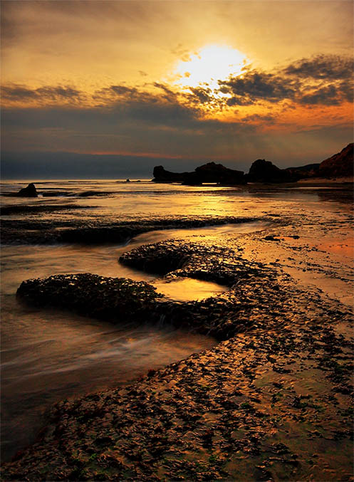 The Sleeping Sphinx - Jim Worrall - Sorrento - sunset