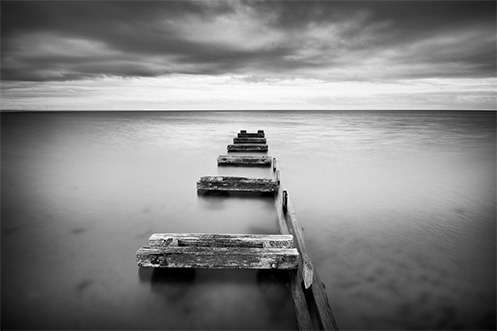 Charging into the Night - Mentone Groyne - Jim Worrall - Australia