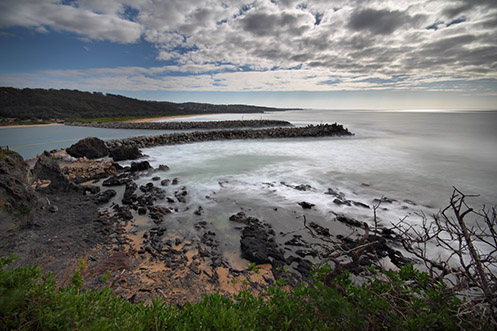 Wagonga Inlet - Narooma - Jim Worrall - seascape - beach - ocean - Australia