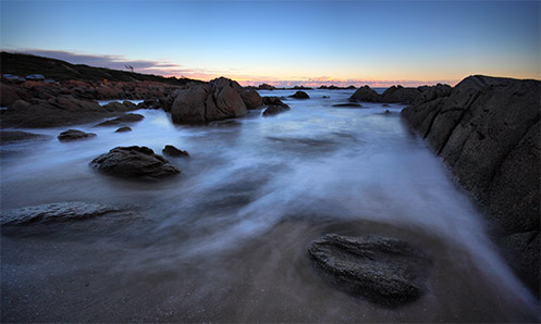 Mists of Cape Conran - Jim Worrall - seascape - ocean - beach - long exposure