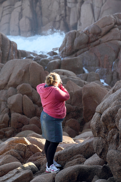 Pinnacle excursion participant