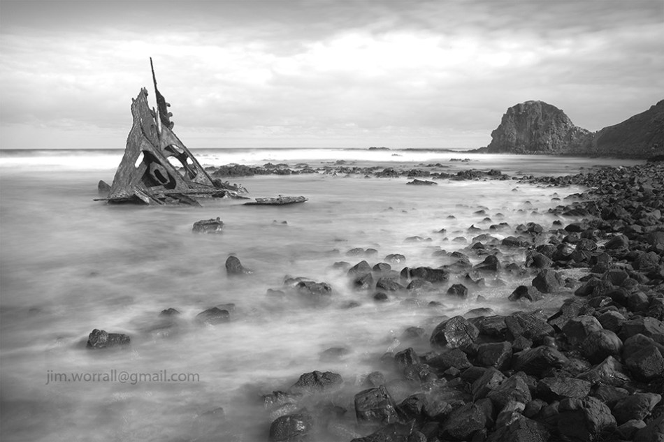 Jim Worrall, Kitty Miller Bay, Phillip Island, seascape, long exposure, ND400