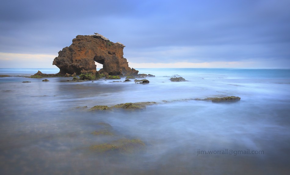 jim worrall, blairgowrie, mornington peninsula, seascape, long exposure