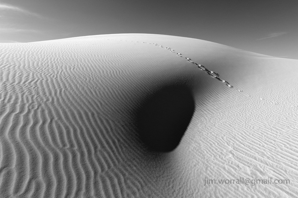Jim Worrall Mungo sand dunes desert