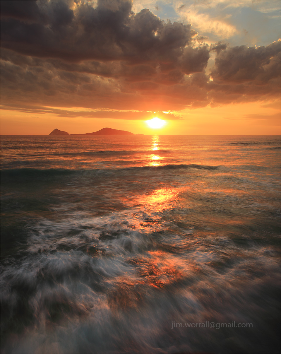 Wilsons Prom, Jim Worrall, sunset