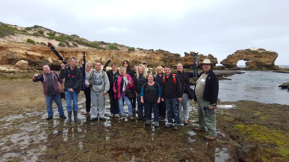 ND group excursion, bridgewater bay, jim worrall, jason cincotta, michael stringer, mornington peninsula, photo excursion