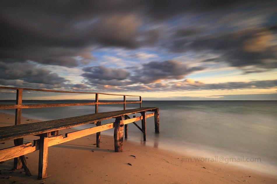 Jim Worrall, Point King, beach, Mornington Peninsula, long exposure, ND400, sunrise