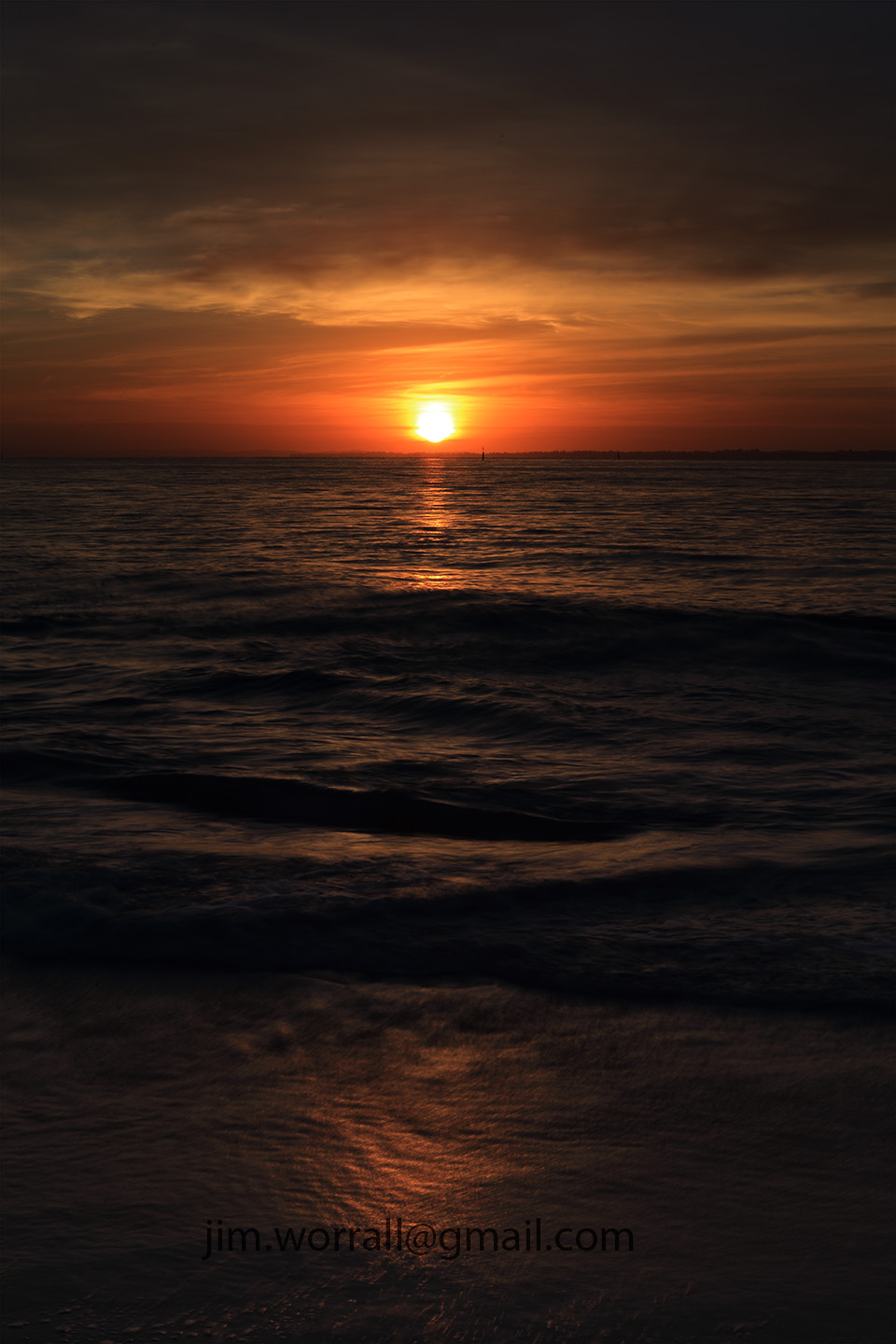 Balnarring Beach, Jim Worrall, sunrise, Western Port Bay, Mornington Peninsula