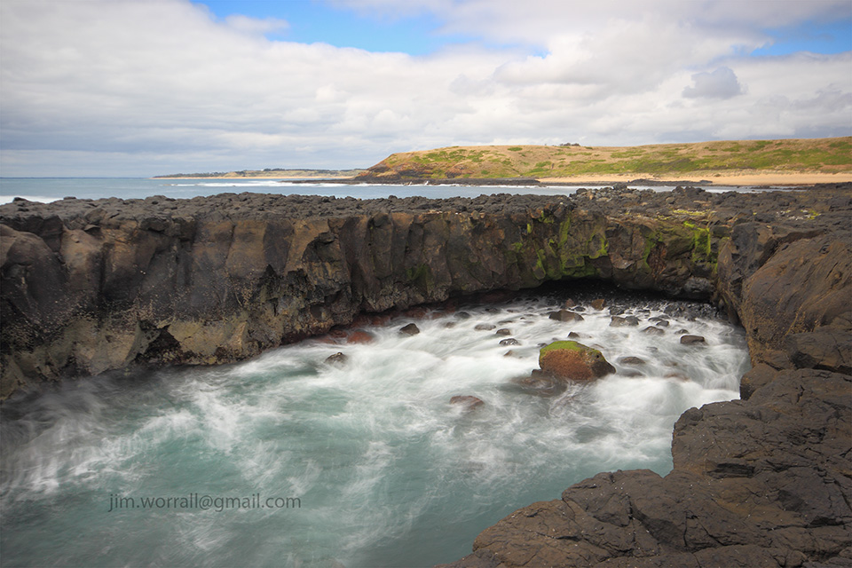 Cowrie beach, Phillip Island, Jim Worrall, seascape, Australia, coast