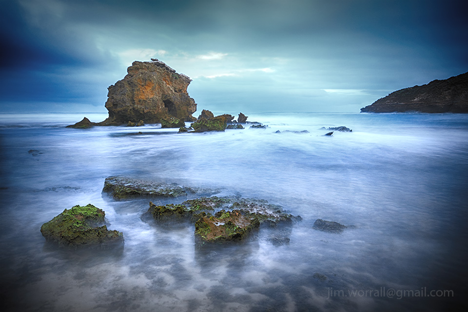Jim Worrall, Blairgowrie, Mornington Peninsula, beach, long exposure